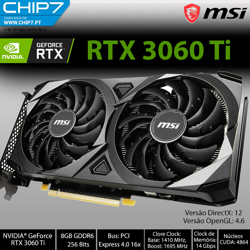 MSI RTX 3060 Ti VENTUS 2X 8G OCV1 LHR - PCパーツ