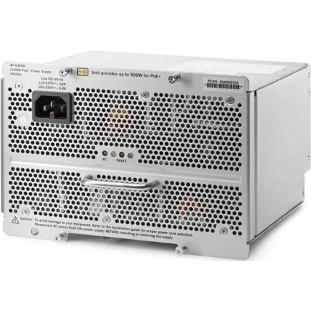 HPE Aruba - Suprimento de potência (módulo plug-in) - 1100 watt - Europa - para HPE Aruba 5406R, 5406R 8-port, 5412R, 5412R 92