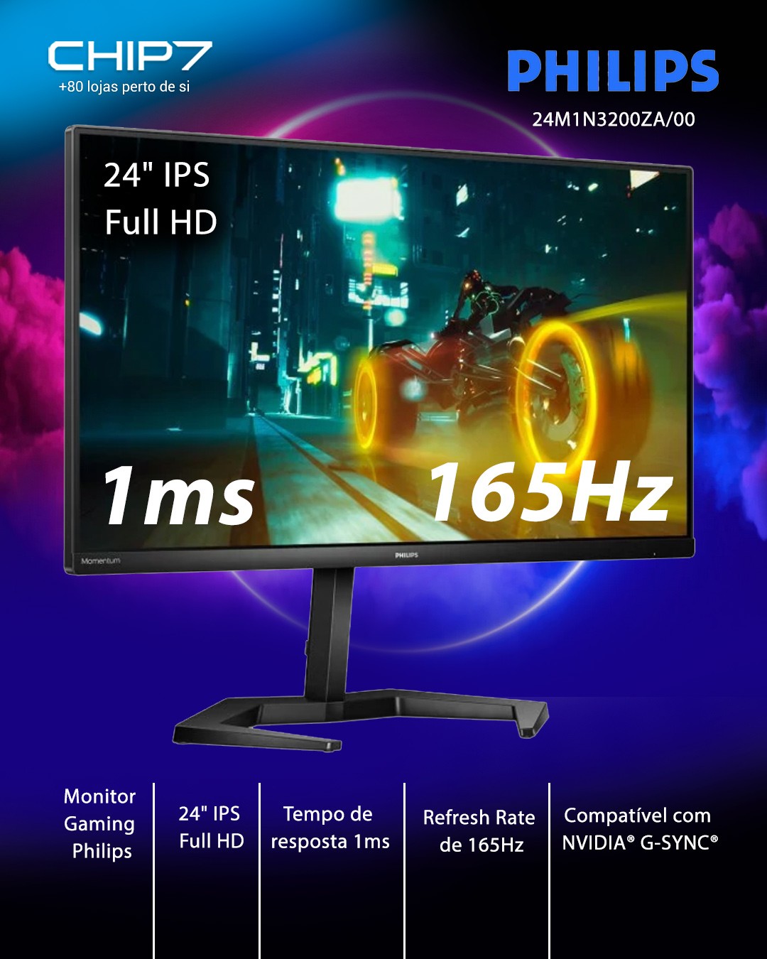 Monitor Philips 23.8