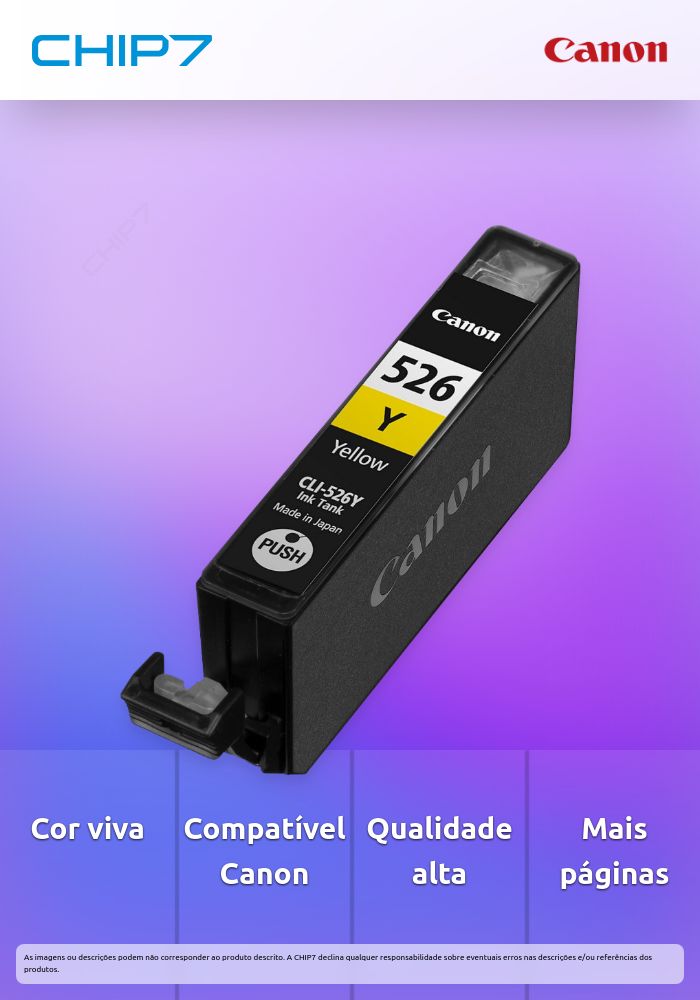 CLI-526 Y - Colour Ink Cartridge