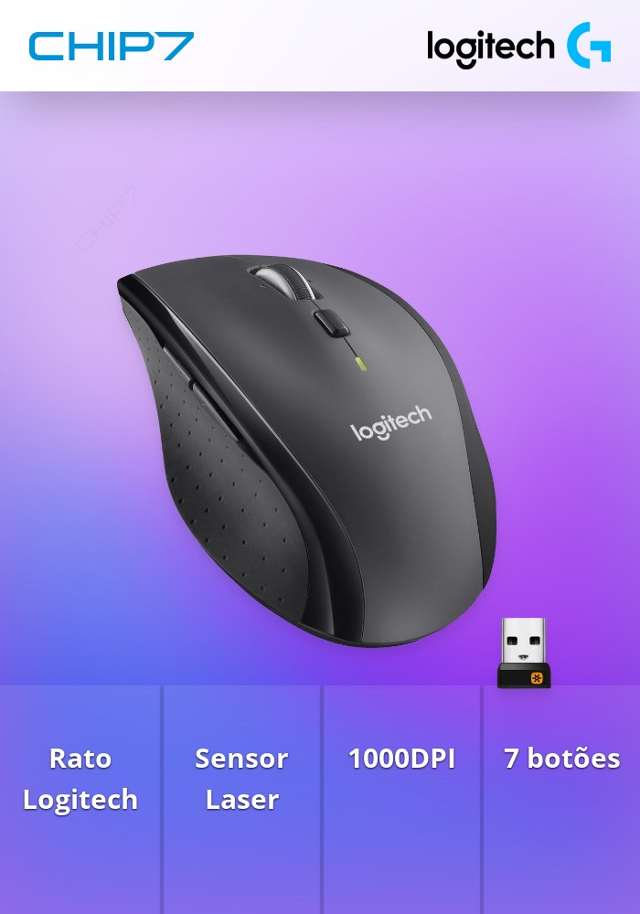 Pen Logitech Rato Rato Óptico Logitech M705 Laser Wireless | CHIP7
