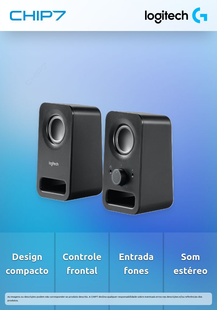 Colunas 2.0 Logitech Z-150