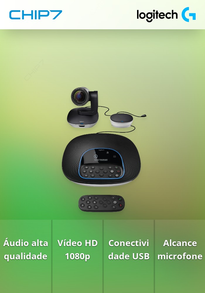 Logitech GROUP - Conjunto para vídeo conferência