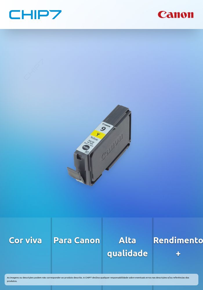PGI-9 Yellow - Colour ink Cartridge