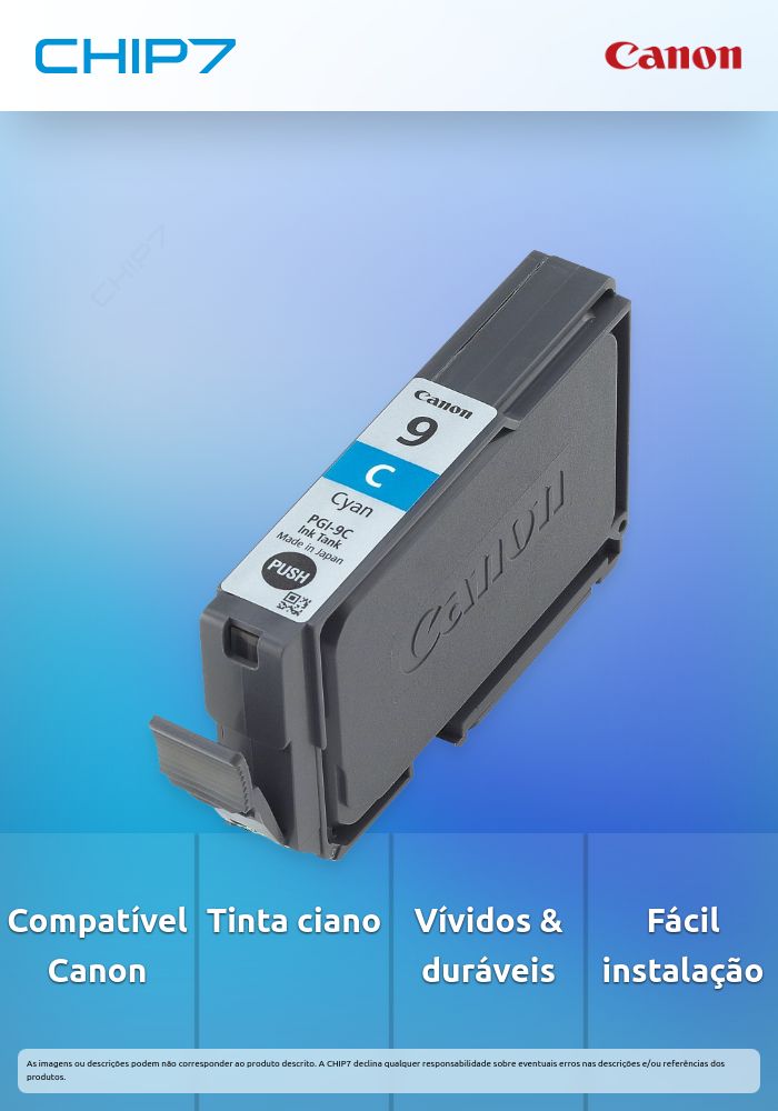 PGI-9 Cyan - Colour ink Cartridge