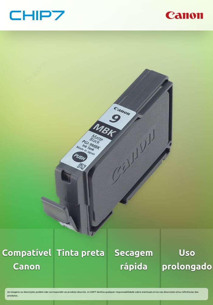 PGI-9 Matte Black Ink Cartridge BL