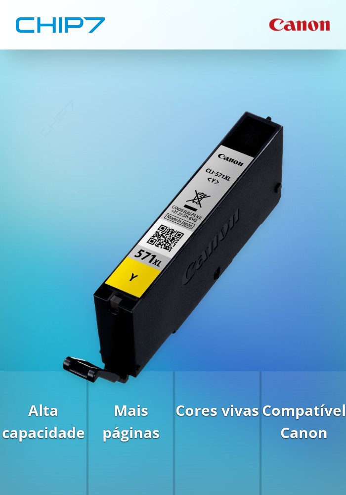 CLI-571XL - Yellow XL ink Cartridge