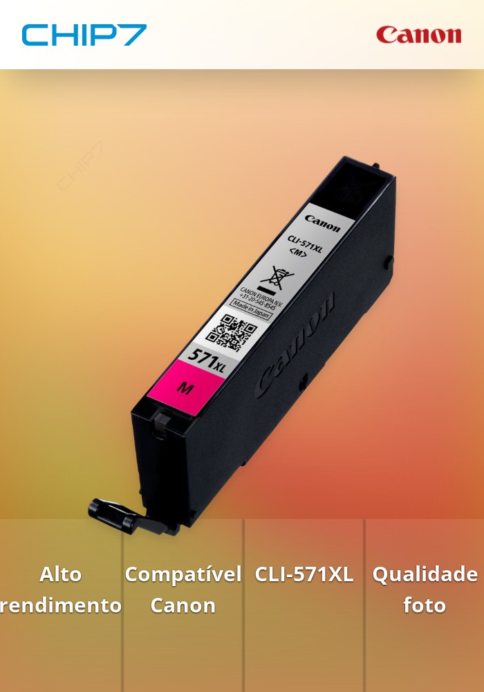 CLI-571XL - Magenta XL ink Cartridge