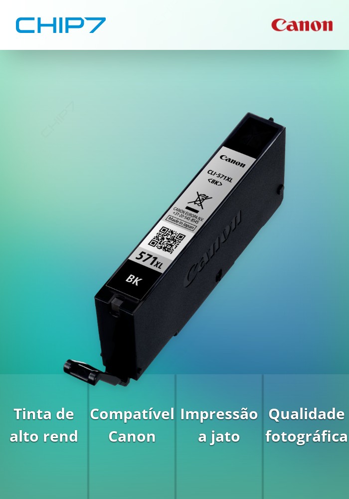CLI-571XL - Black XL ink Cartridge