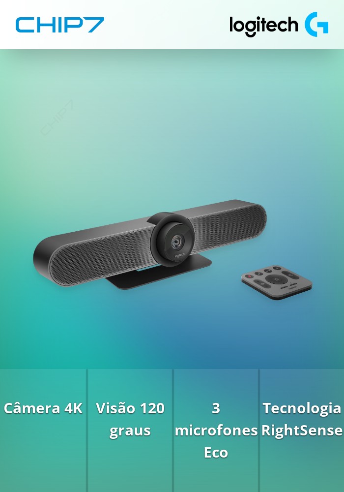 Webcam Profissional Logitech ConferenceCam MeetUp