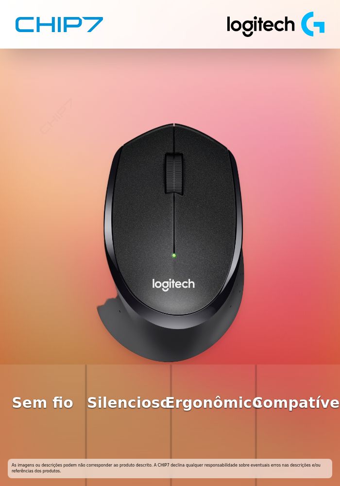 RATON NEGRO B330 SILENT PLUS WIREL