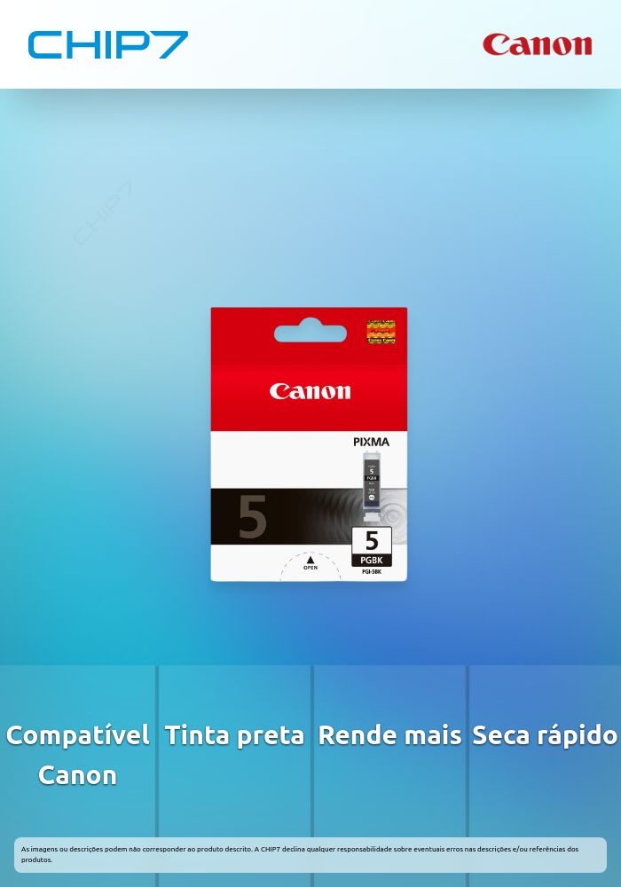 PGI-5BK - Black ink Cartridge