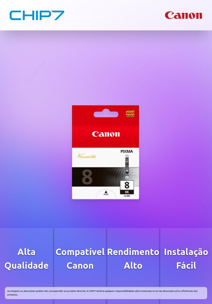CLI-8BK - Black ink Cartridge