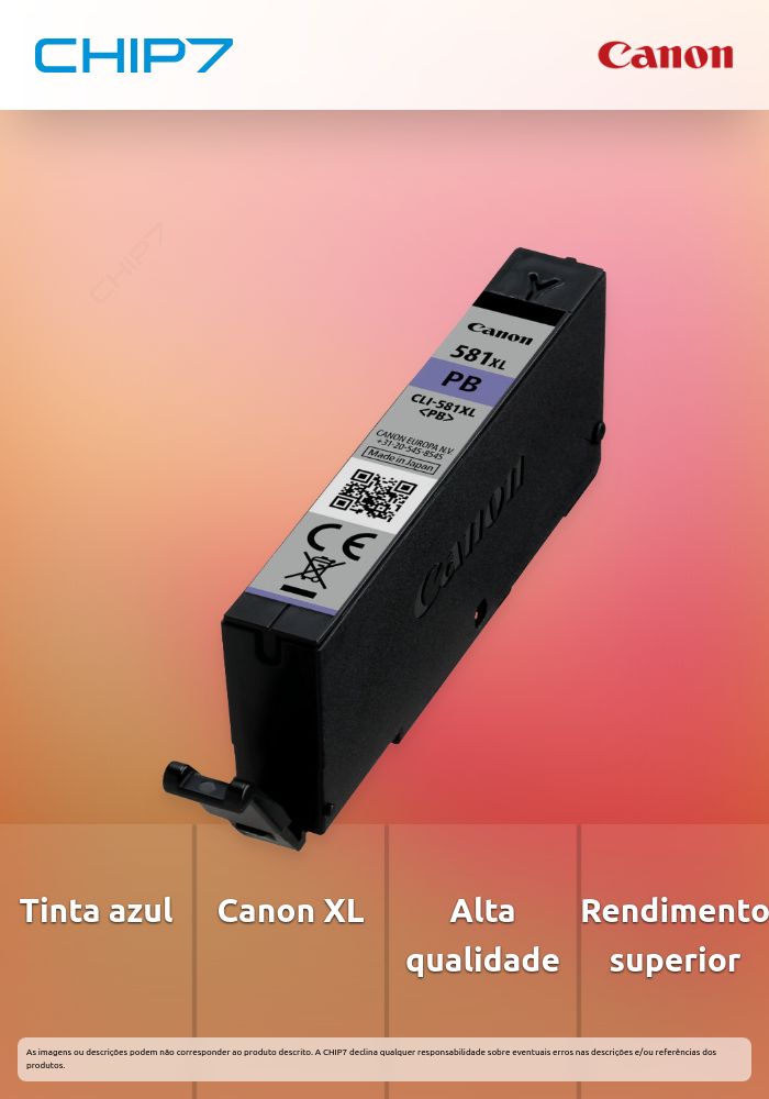 CLI-581XL PB - Photo Blue XL Ink Tank