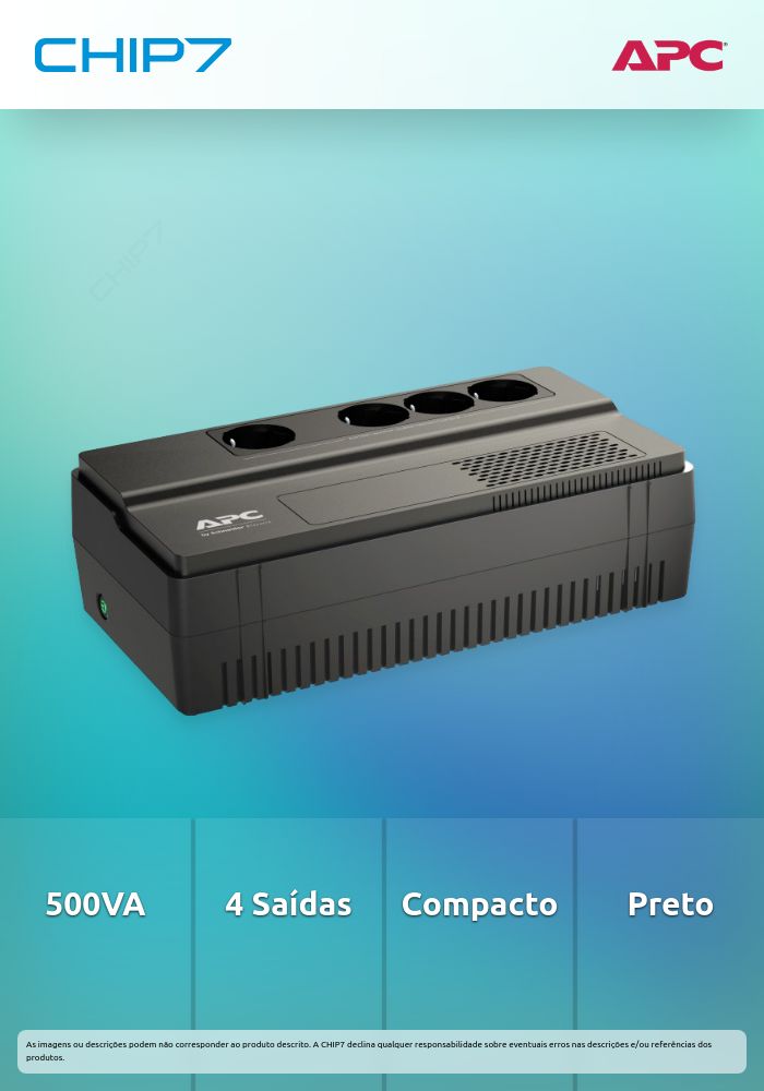 APC BACK UPS 500VA 230V AVR SCHUKO OUTLET