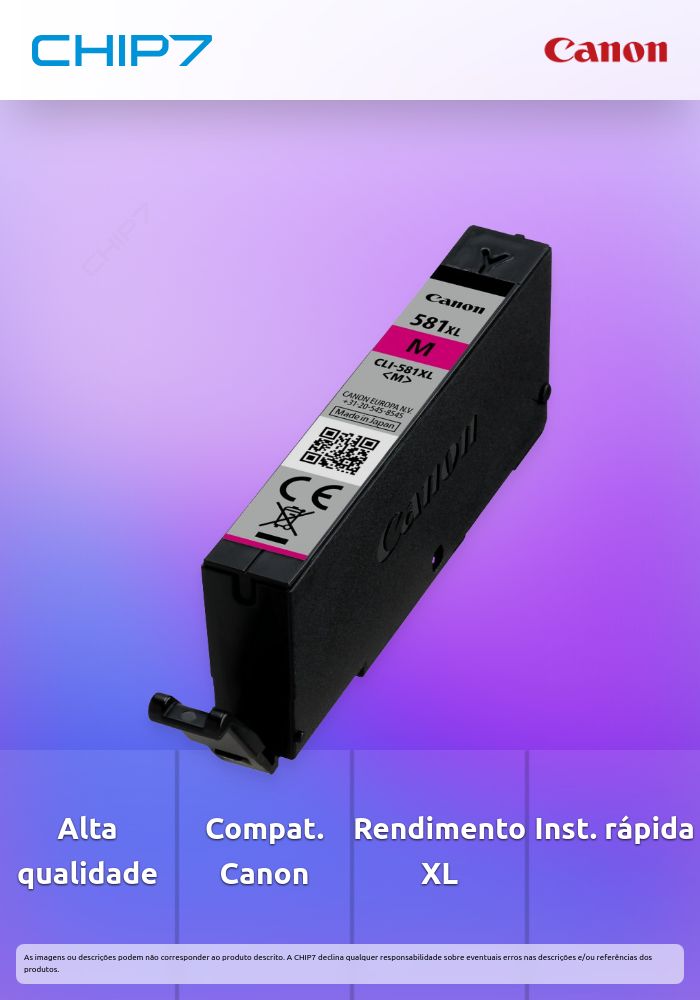 CLI-581XL M - Magenta XL Ink Tank