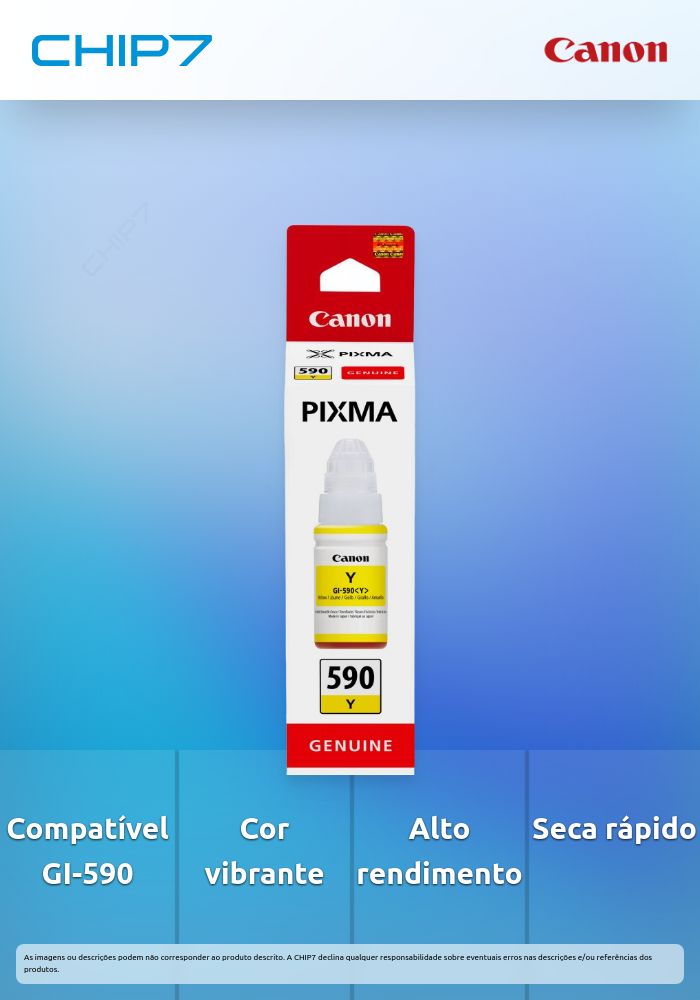 GI-590 Yellow ink Cartridge