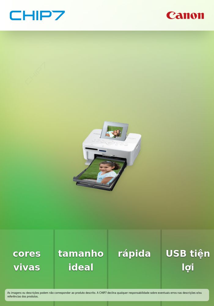 CANON SELPHY CP1000 Printer colour dye sublimation 100x148mm 0.45 min/page colour USB White