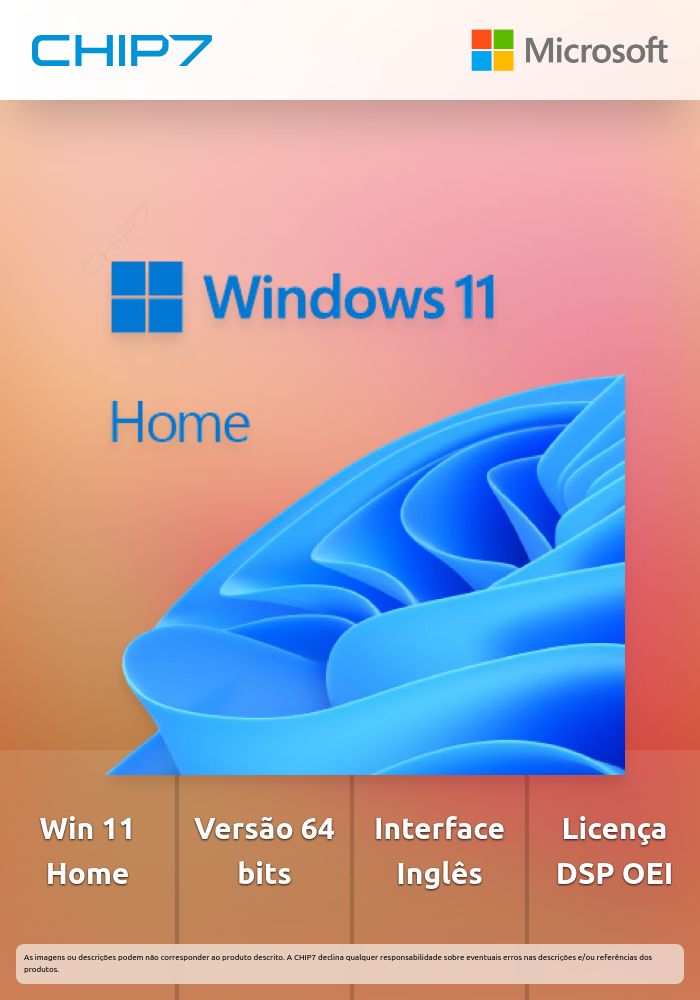 Win 11 Home 64Bit Eng Intl 1pk DSP OEI DVD