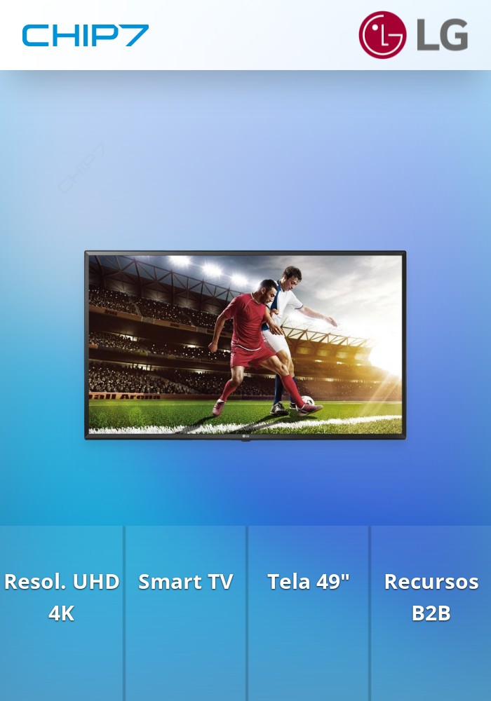 LG 49 UHD 4K SMART B2B/SALA REUNI O