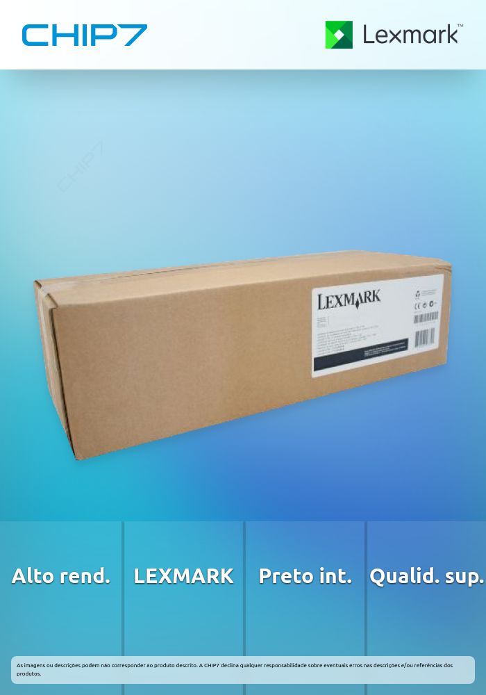 Toner LEXMARK 24B7005 Preto BSD 18K a 5% - M1342, XM1342