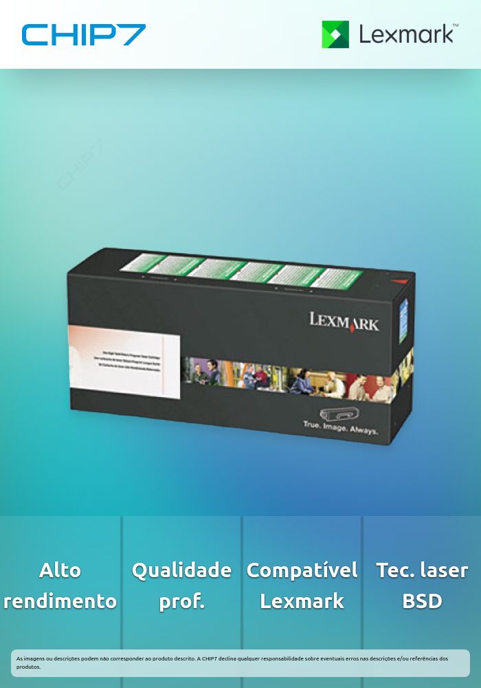 Toner LEXMARK 25B3079 Preto BSD 45K a 5% - M5255,M5270,XM5365,XM5370