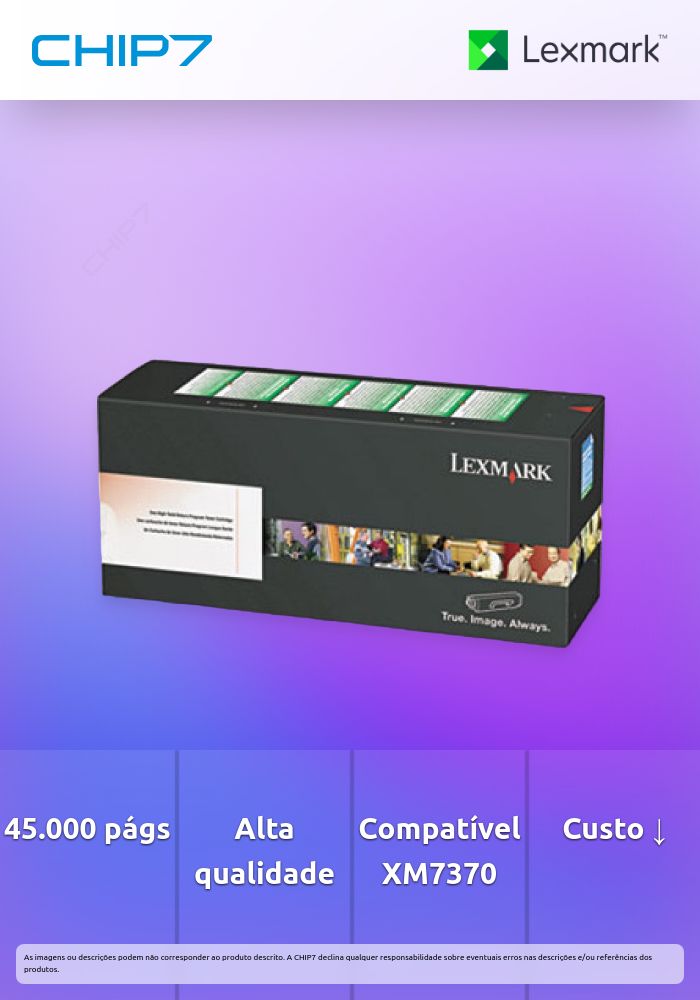 XM7370 TONER NEGRO (45K)