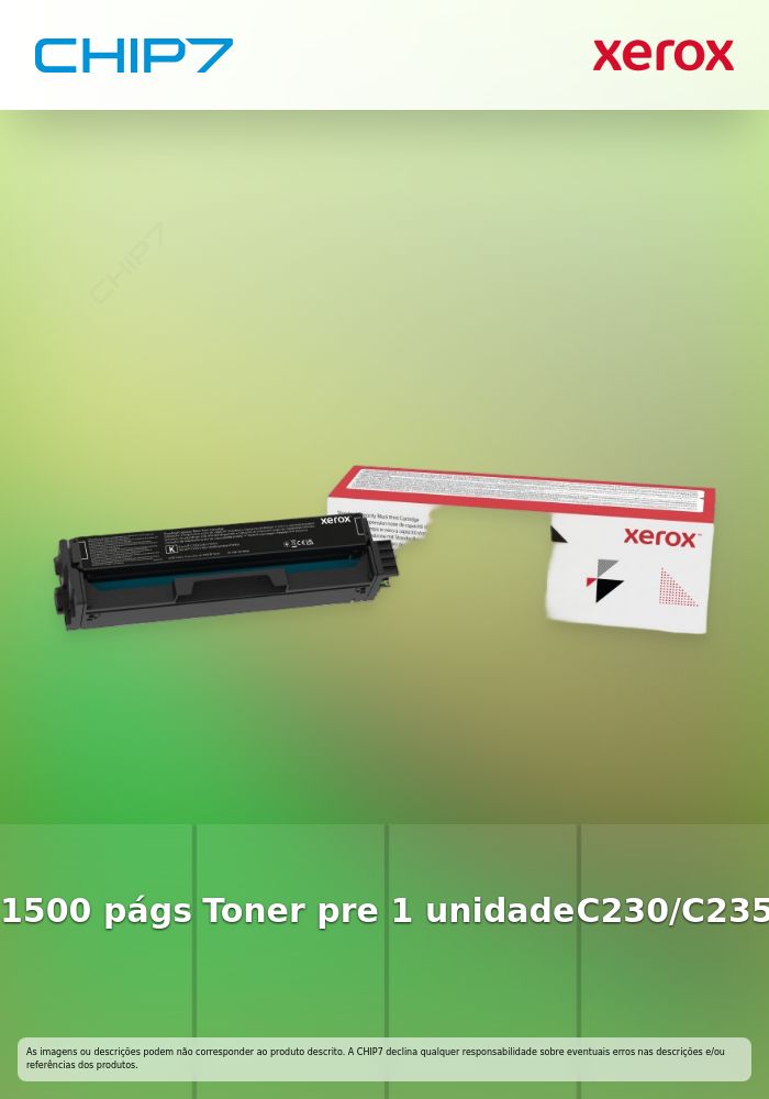 XEROX C230/C235 BLACK STANDARD CAPACITY TONER