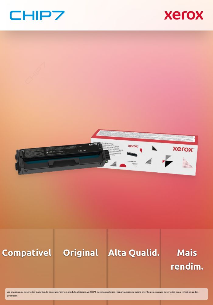 Xerox - Alta capacidade - preto - original - cartucho de toner - para Xerox C230, C230/DNI, C230V_DNIUK, C235, C235/DNI, C235V_DNIUK