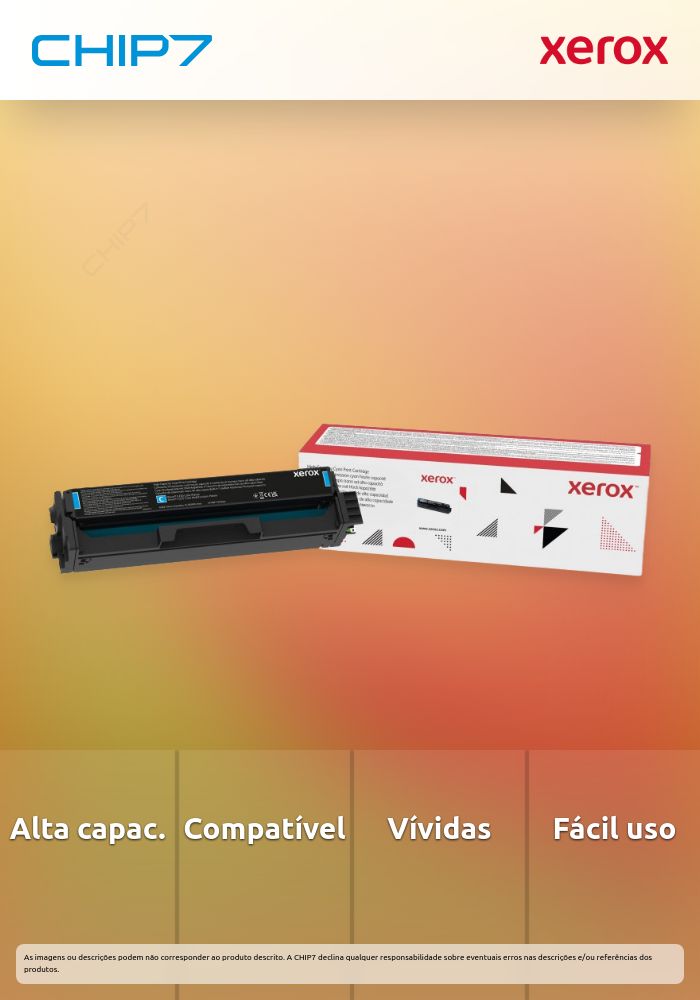 Toner Xerox C230 / C235 Cyan High Capacity Toner Cartridge (2,500 pages)