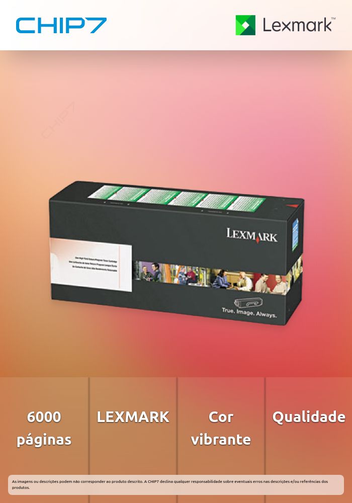Toner LEXMARK 24B7183  Magenta BSD 6K a 5% - XC2240,XC4240