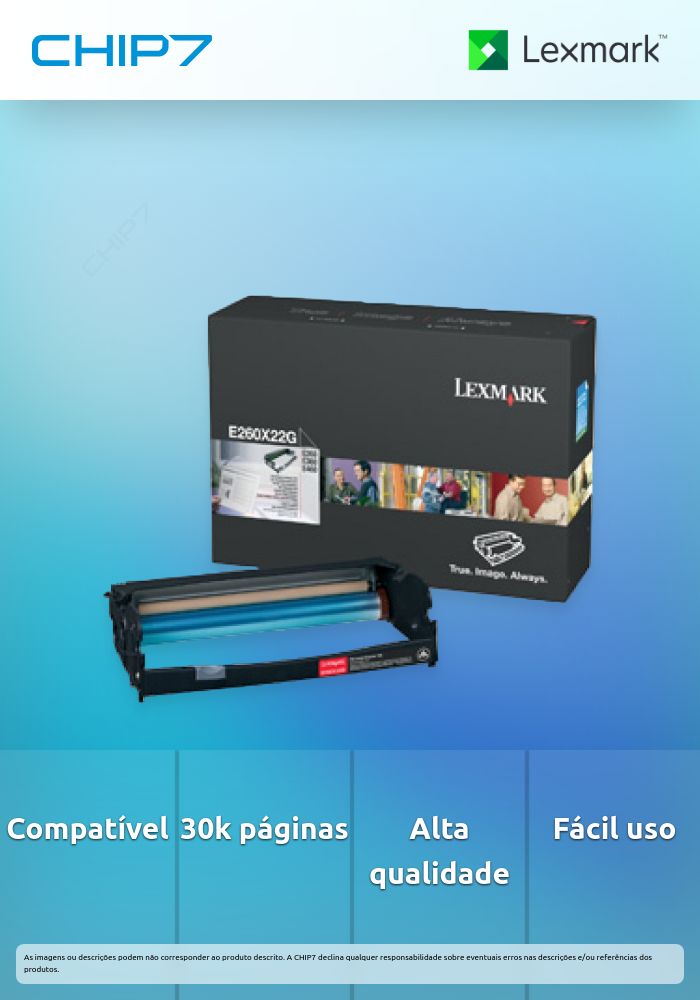 LEXMARK KIT FOTOCONDUTOR E260 E360 E460 30K