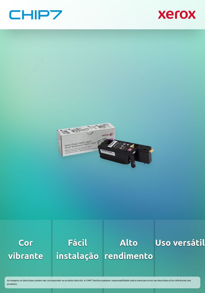 TONER MAGENTA X PHASER 6020/WC 6025