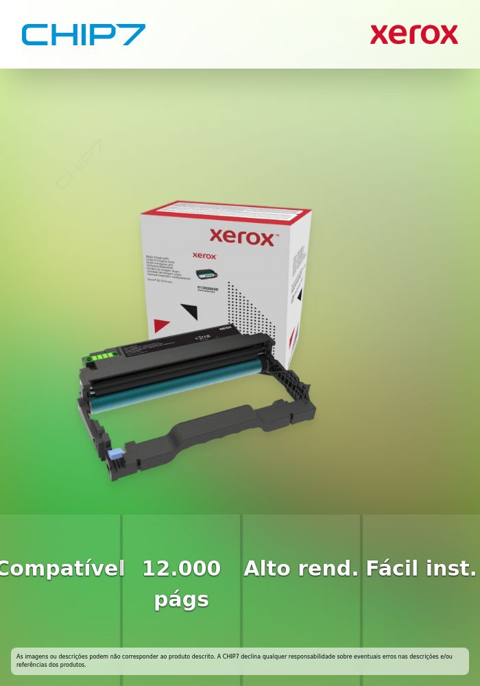 XEROX CARTUCHO DE TAMBOR PARA XEROX B230/B225/B235 ATÉ 12 000 PÁG