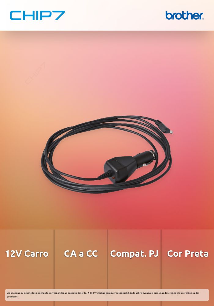 ADAPTADOR DE CARRO BROTHER 12V ISQUEIRO