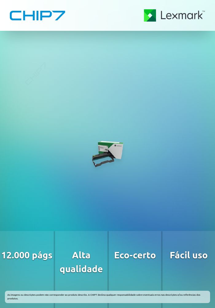 LEXMARK UNIDADE DE IMAGEM PRETO PROG RET 12K