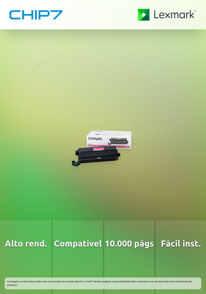 LEXMARK TONER MAGENTA CS72X 10K