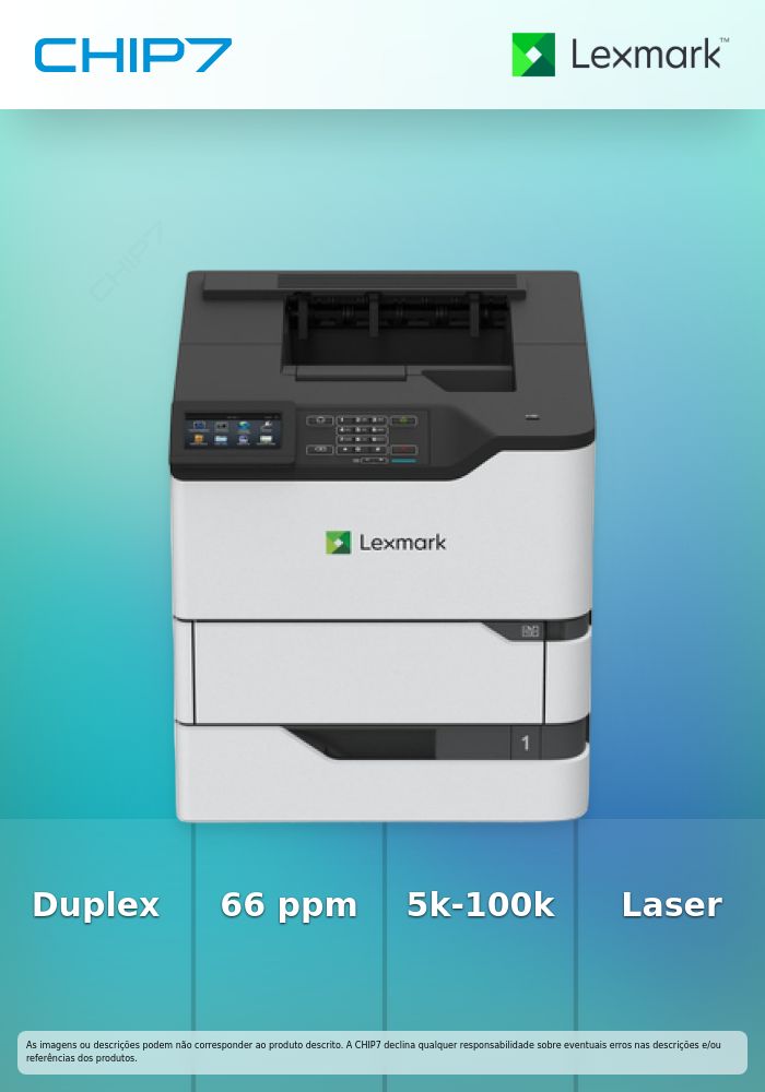 LEXMARK IMP LASER MONO MS826DE