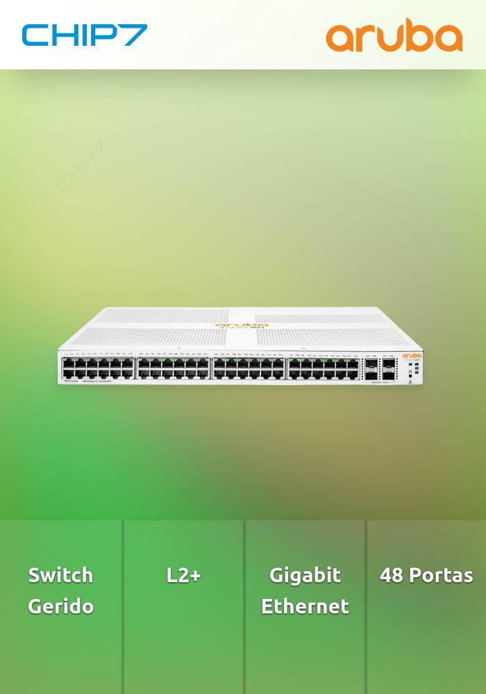 Switch HP Aruba Ion 1930 48 Portas 4SFP+ - JL685A
