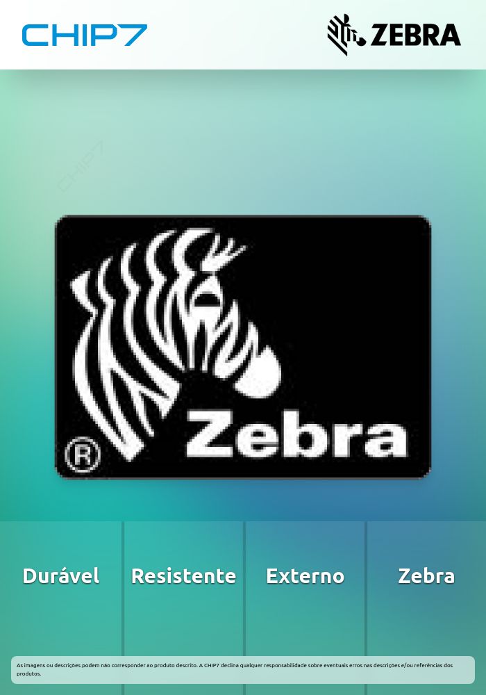 Etiqueta Zebra Z-Ultimate 3000T 51x25mm