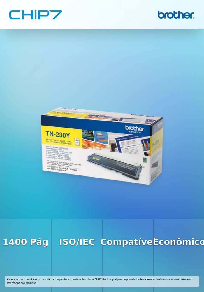 BROTHER TONER AMARELO TN230Y