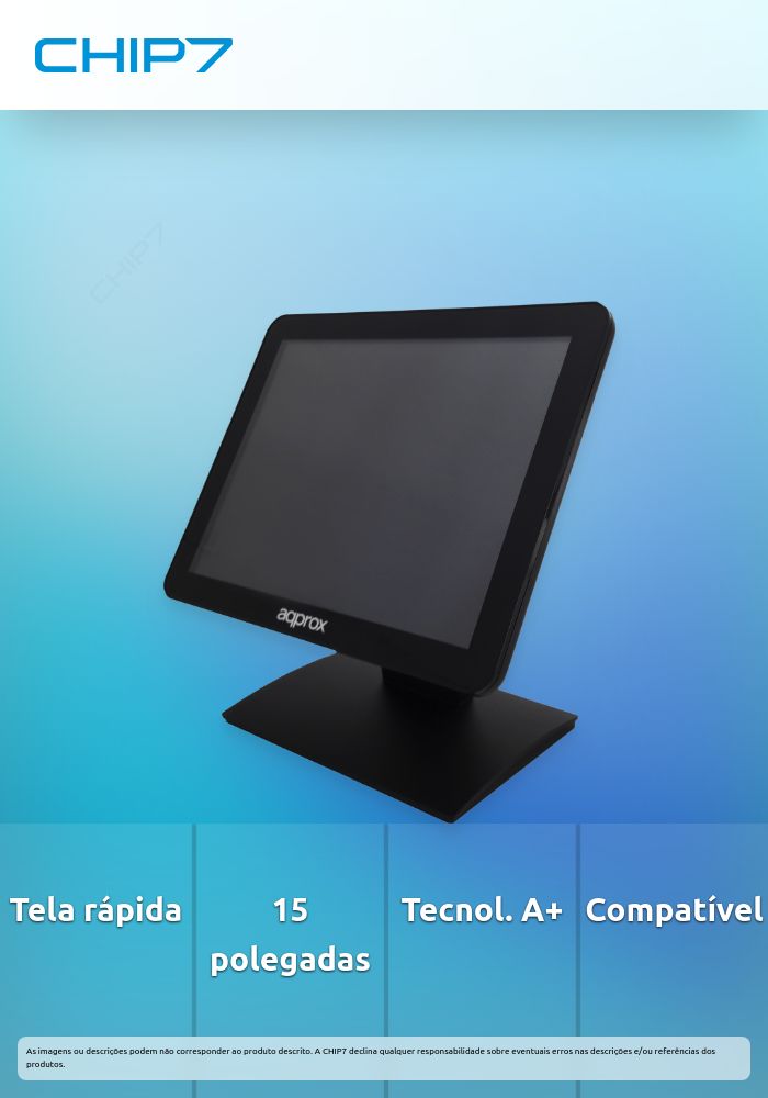 Monitor táctil Capacitivo APPROX 15\