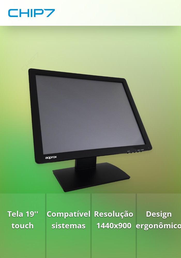 Monitor táctil APPROX 19\