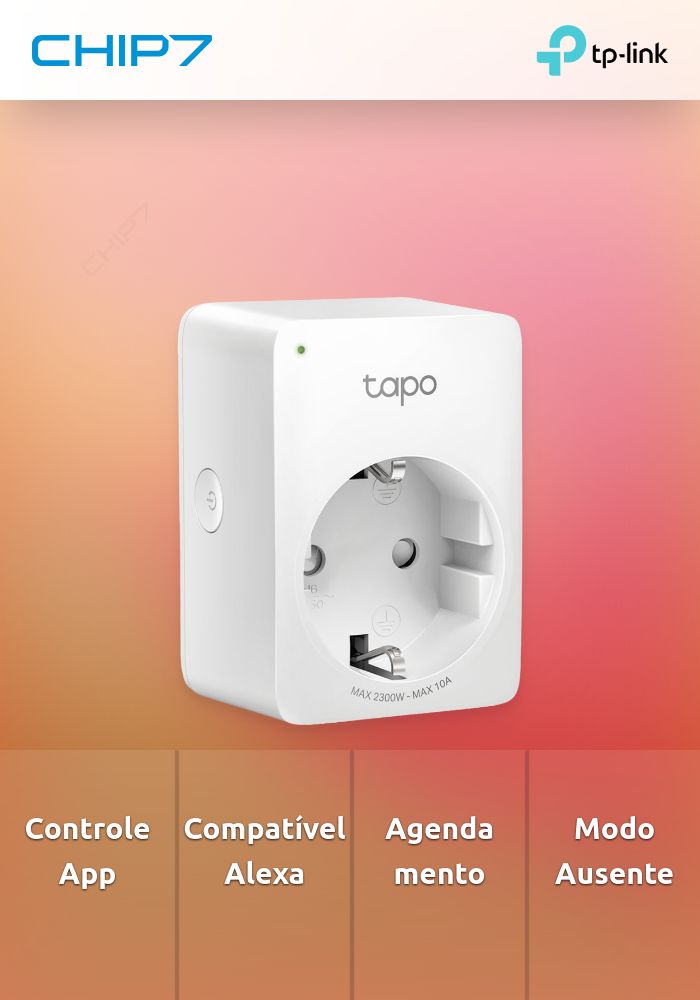 TP-LINK TAPO P100 MINI TOMADA INTELIGENTE WIFI