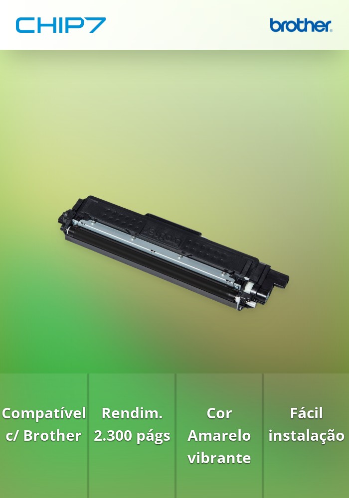TONER AMARELO TN247Y 2.300 PAG