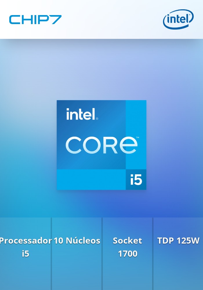 Processador Intel Core i5 12600K 10-Core (3.7GHz-4.9GHz) 20