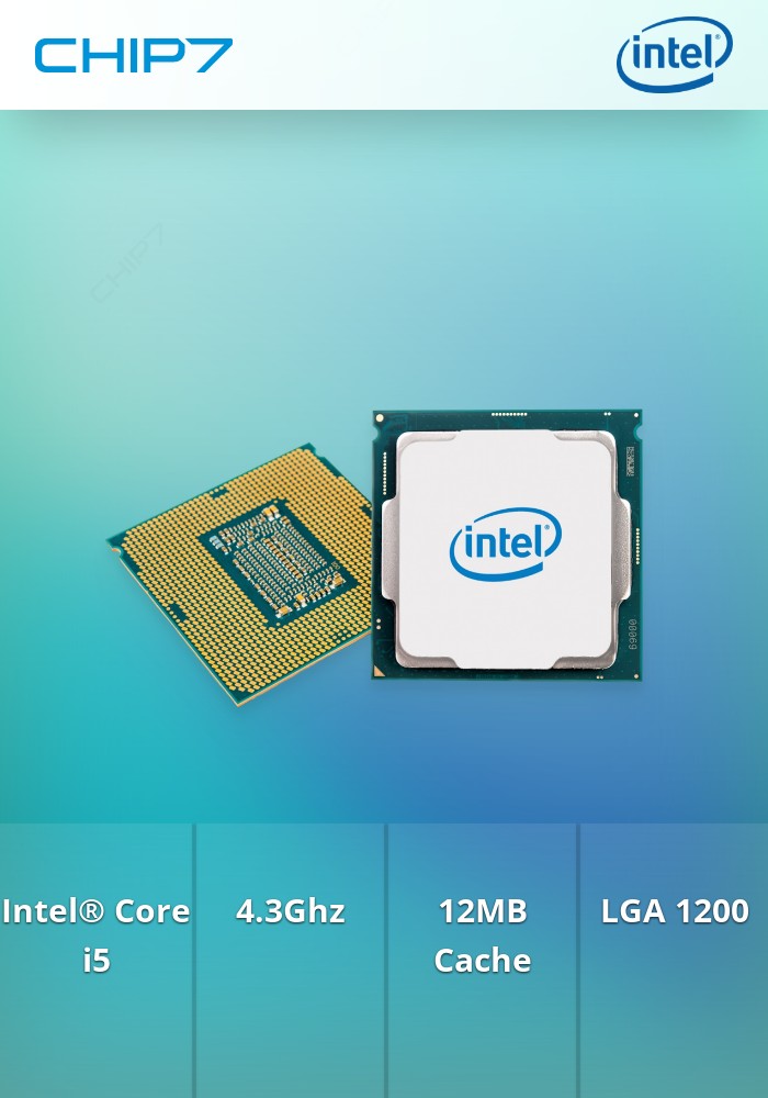 INTEL CPU CORE i5-10400 2.90GHZ 12MB LGA1200 10ªGER | CHIP7
