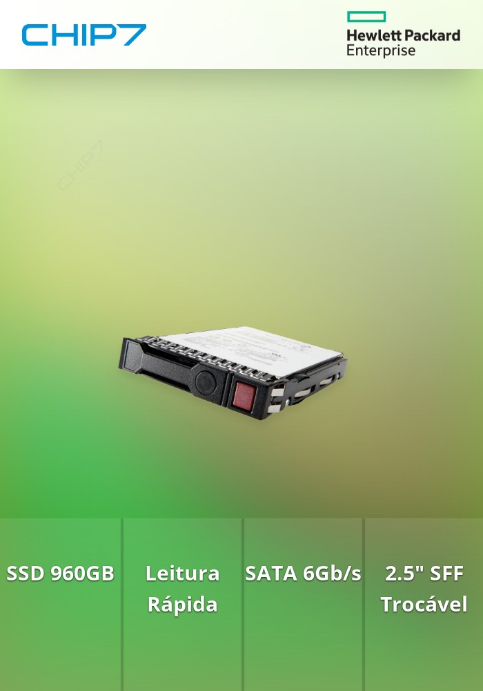 HPE - SSD - Read Intensive - 960 GB - intercambiável a quente - 2.5