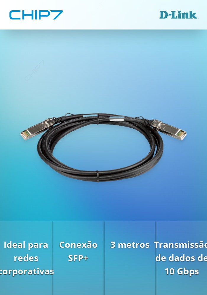 D-LINK CABLE STACKING DIRECTO SFP+3MT