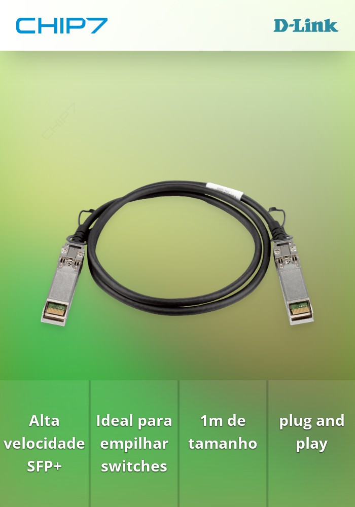 SFP+ Direct Attach Stacking Cable, 1M
